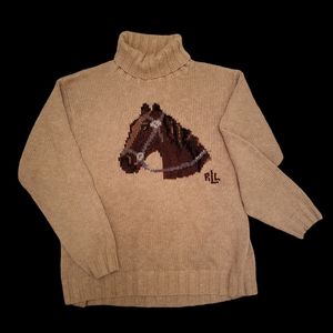 Vintage Ralph Lauren Horse Sweater